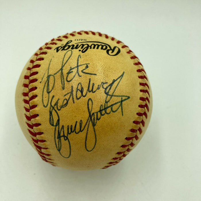 Bruce Sutter Signed Vintage National League Baseball JSA COA