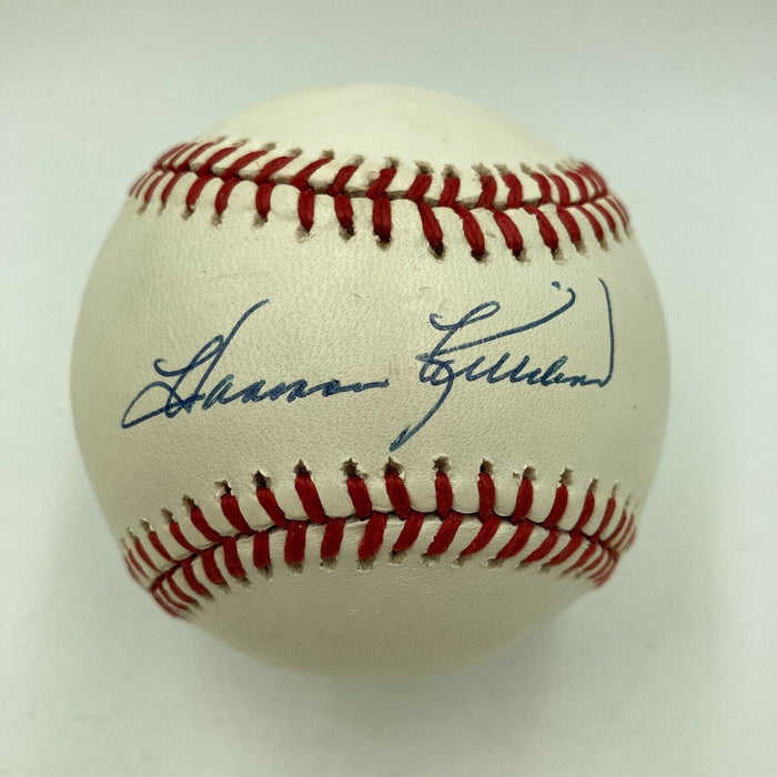 Nice Harmon Killebrew Signed Official American League Baseball With JSA COA