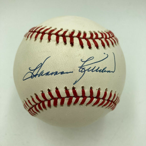 Nice Harmon Killebrew Signed Official American League Baseball With JSA COA