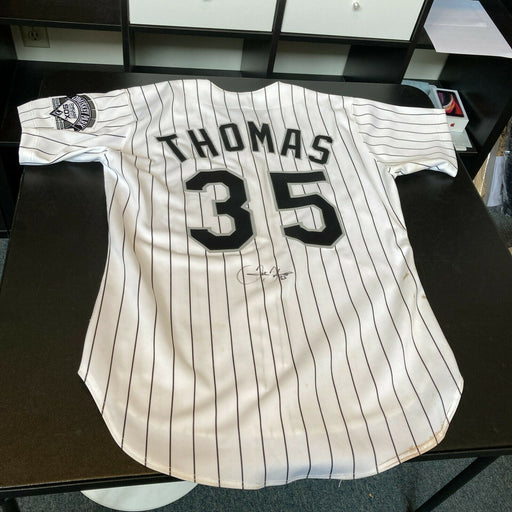 Frank Thomas Signed Authentic 1990's Chicago White Sox Game Model Jersey JSA COA