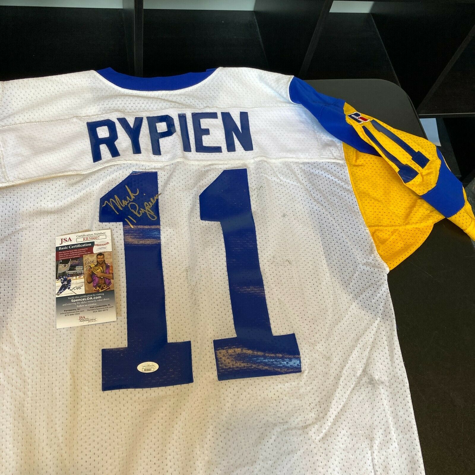 Football Team Mark Rypien jersey