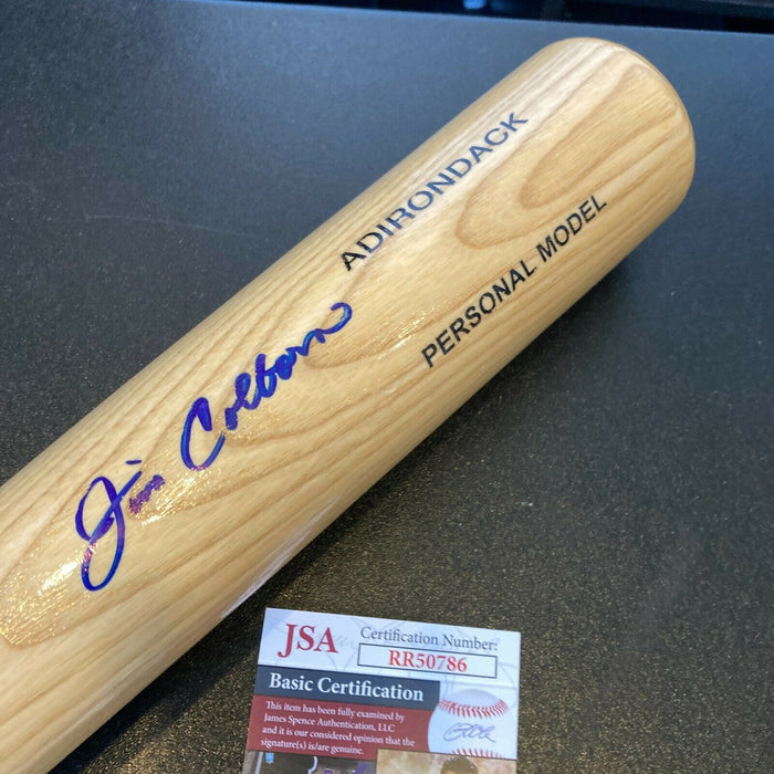 Jim Colborn Signed Adirondack Baseball Bat 1969 Chicago Cubs With JSA COA