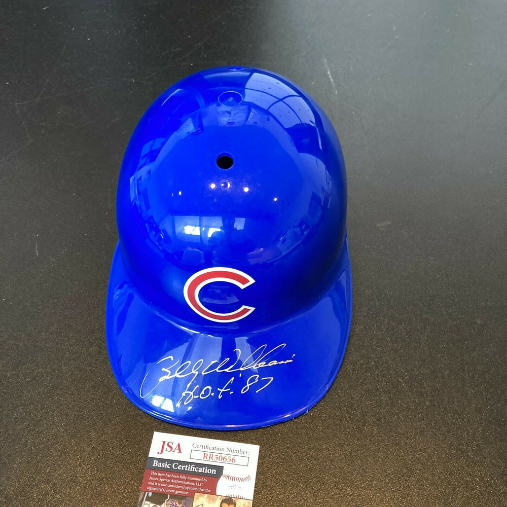 Billy Williams Signed Full Size Chicago Cubs Baseball Helmet 1969 Cubs JSA COA