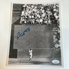 Willie Mays "The Catch" Signed Autographed 8x10 Photo With JSA COA