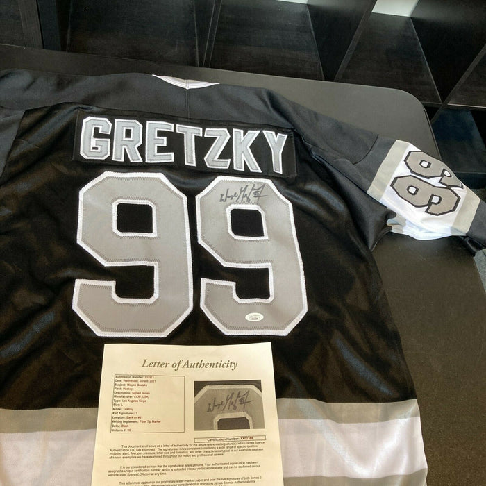 Wayne Gretzky Signed Authentic Los Angeles Kings Game Model Jersey With JSA COA