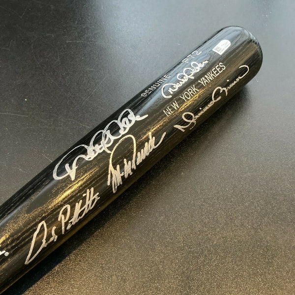 Derek Jeter Mariano Rivera Andy Pettitte Posada Core Four Signed Bat Fanatics