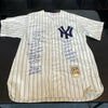 Beautiful 1961 New York Yankees World Series Champs Team Signed Jersey JSA COA