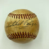 Satchel Paige Single Signed Vintage Official National League Baseball JSA COA