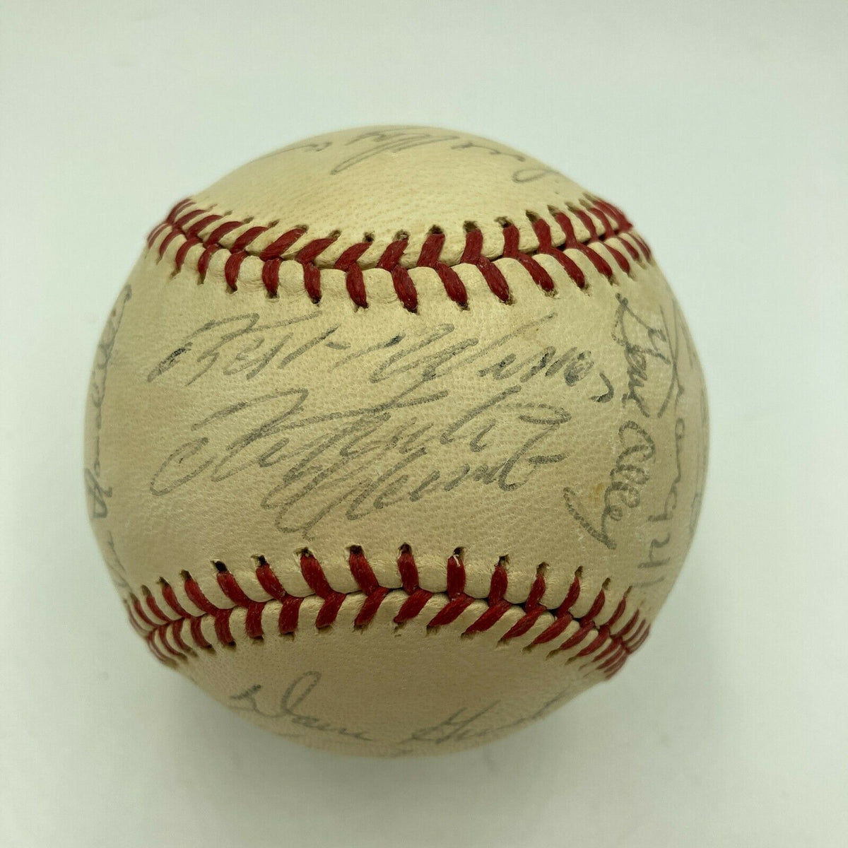 Steve Blass Signed Autographed 1971 WS Champs 