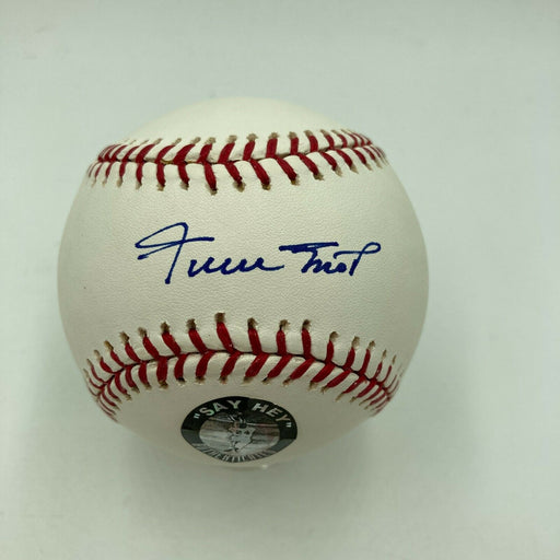 Willie Mays Signed Official Major League Baseball With Steiner COA