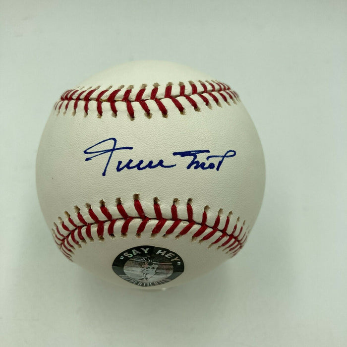 Willie Mays Signed Official Major League Baseball With Steiner COA
