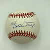 Willie Mays Signed Autographed National League Baseball JSA Graded Mint 9