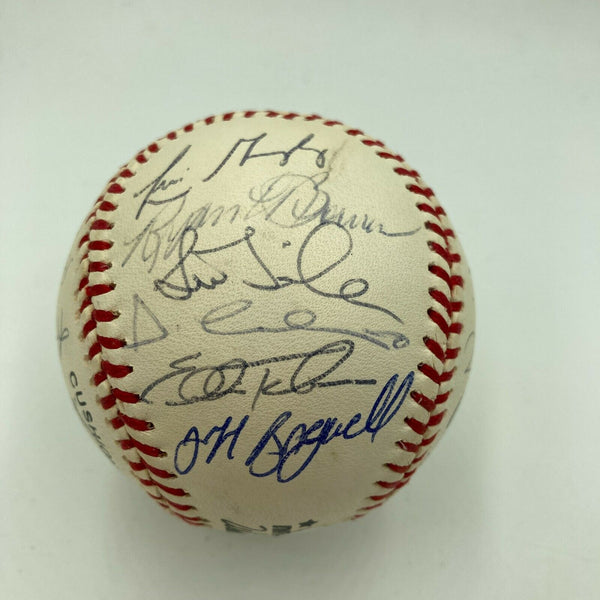 1992 Houston Astros Team Signed NL  Baseball Jeff Bagwell Craig Biggio JSA COA
