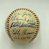 Beautiful 1956 Milwaukee Braves Team Signed American league Baseball JSA COA