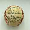 Joe Cronin Yogi Berra & Bob Feller Signed American League Baseball JSA COA