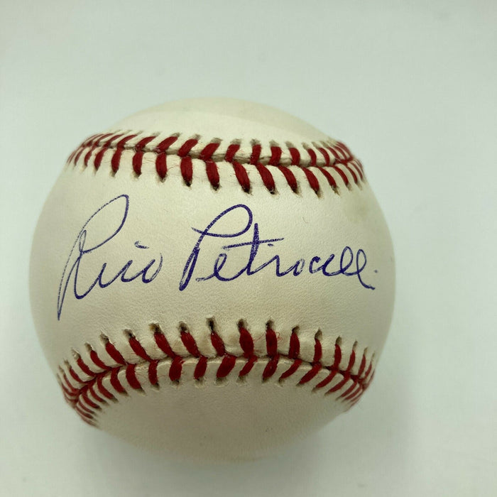 Rico Petrocelli Signed National League Baseball Steiner Hologram
