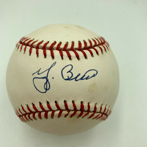 Yogi Berra Signed American League Baseball With JSA COA