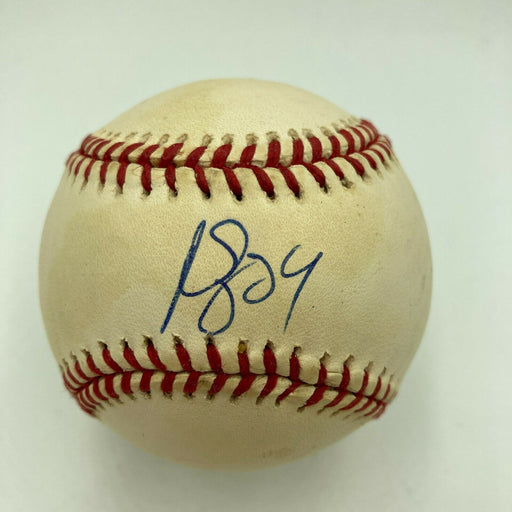 Manny Ramirez Signed Official Major League Baseball MLB Authenticated Hologram