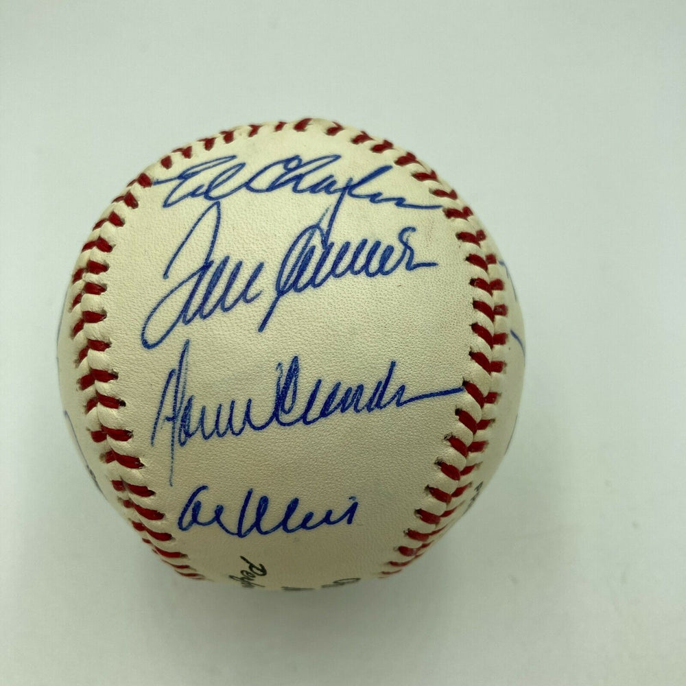 1969 New York Mets World Series Champs Team Signed Baseball Tom Seaver JSA COA