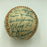 1954 Chicago White Sox Team Signed Autographed Baseball With Nellie Fox