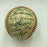 1957 Chicago White Sox Team Signed Autographed Baseball With Nellie Fox