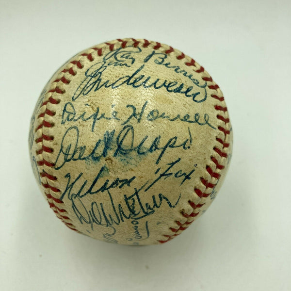 1957 Chicago White Sox Team Signed Autographed Baseball With Nellie Fox