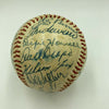 1957 Chicago White Sox Team Signed Autographed Baseball With Nellie Fox
