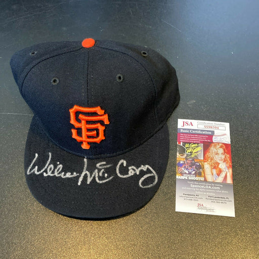 Willie Mccovey Signed Authentic San Francisco Giants Game Model Hat JSA COA