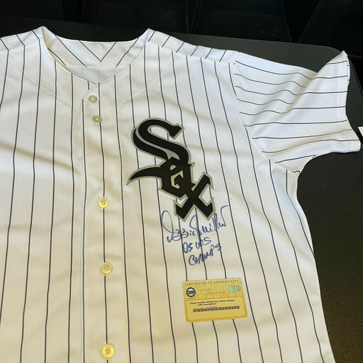 Ozzie Guillen 2005 World Series Champs Signed Chicago White Sox Jersey Steiner