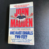 John Madden Signed Autographed Football Book