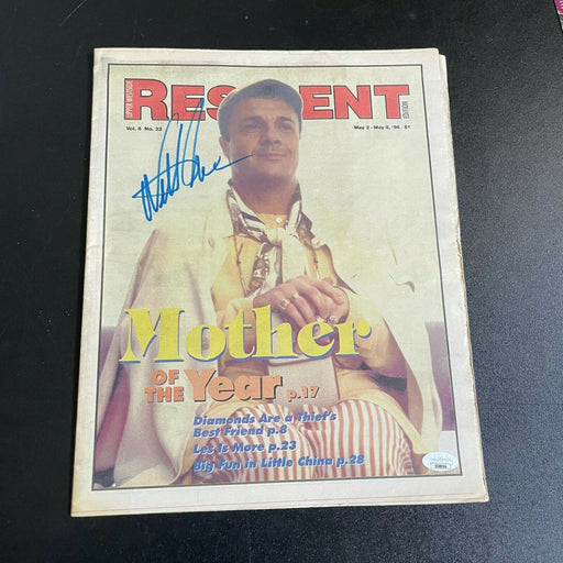Nathan Lane Signed Autographed Newspaper With JSA COA
