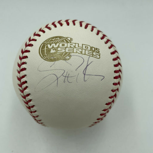 Scott Podsednik Signed Official 2005 World Series Baseball With Steiner COA