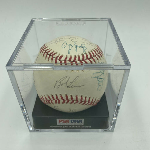 1978 New York Yankees World Series Champs Team Signed Baseball PSA DNA COA