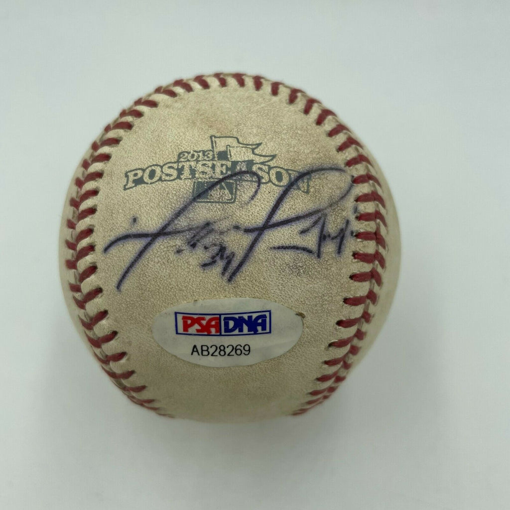 David Ortiz Boston Red Sox Minnesota Twins signed baseball COA