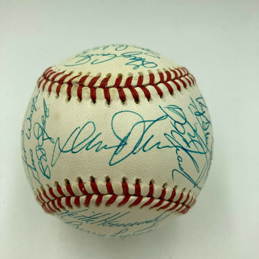 Beautiful 1987 New York Mets Team Signed National League Baseball Gary Carter