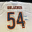 Brian Urlacher Signed Authentic Chicago Bears Reebok Jersey Beckett COA