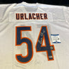 Brian Urlacher Signed Authentic Chicago Bears Reebok Jersey Beckett COA