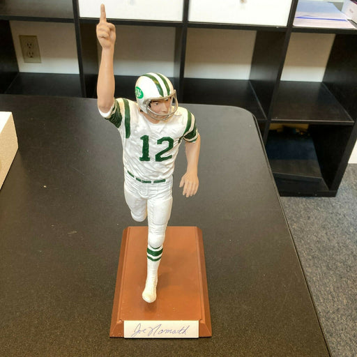 Joe Namath Signed Autographed Salvino Statue Action Figure With Box & COA