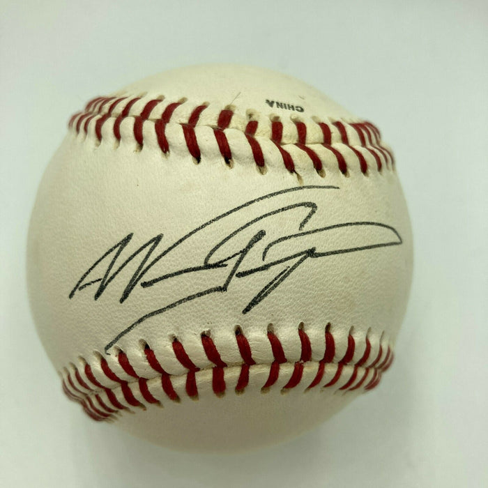 Nomar Garciaparra 1994 Pre Rookie Minor League Signed Baseball JSA COA