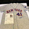 Tom Seaver Signed Authentic 1969 New York Mets Mitchell & Ness Jersey JSA COA