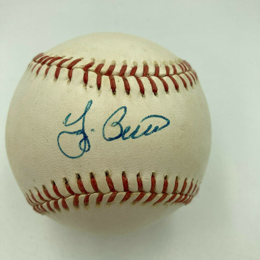 Nice Yogi Berra Signed Official American League Baseball With JSA COA