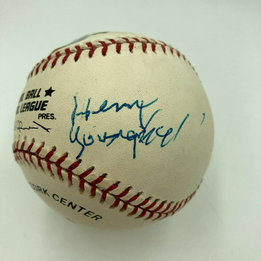 Henny Youngman Signed Major League Baseball PSA DNA COA Movie Star