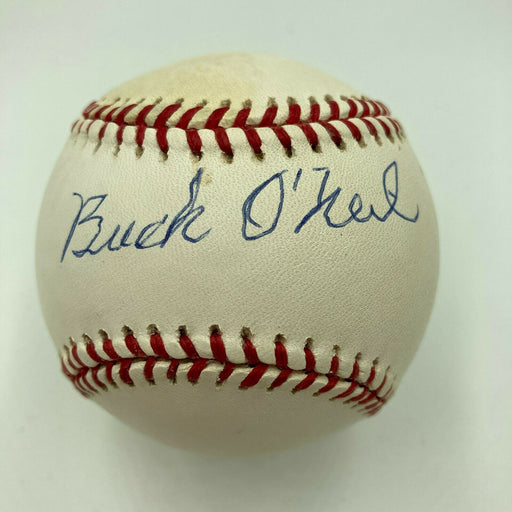 Buck O'Neil Signed Official Major League Baseball Negro League Legend JSA COA