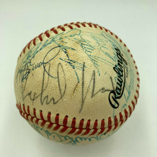 President Richard Nixon & 1988 New York Mets Team Signed Baseball JSA COA