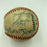 1983 Michigan Wolverines Big Ten Champs Signed Game Used W.S. Baseball JSA COA