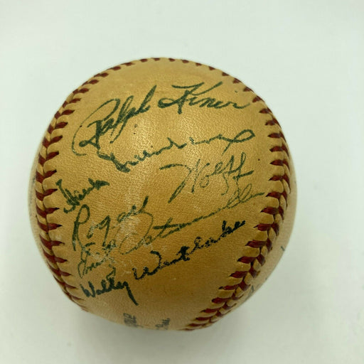 Hank Greenberg Ralph Kiner1947 Pittsburgh Pirates Team Signed Baseball JSA COA