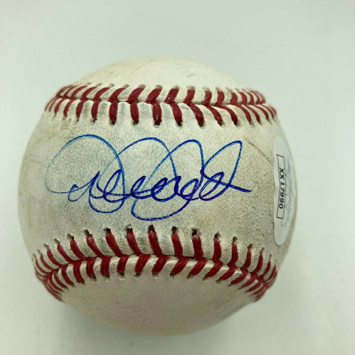 Derek Jeter Signed Game Used Official Major League Baseball With JSA COA