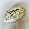 Hall Of Fame Greats Signed Wilson NFL Football Warren Sapp Tony Dorsett Graham