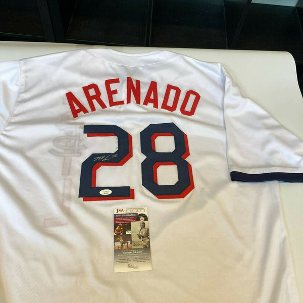 Nolan Arenado Signed St. Louis Cardinals Jersey With JSA COA