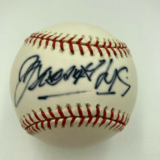 Simon Wiesenthal Nazi Hunter Signed Autographed Baseball With JSA COA